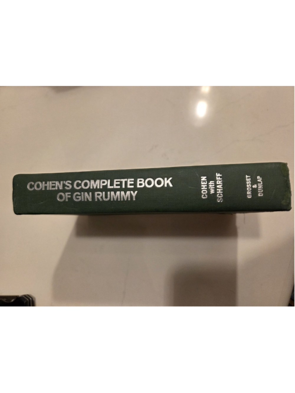 Cohen’s Complete Book of Gin Rummy Leo E Cohen Robert Scharff 1973 1st Printing